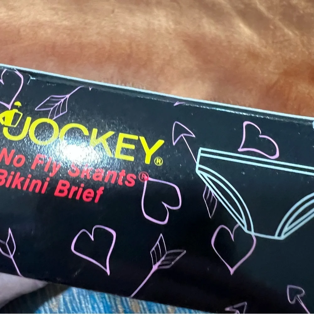 Vintage Jockey Garfield Bikini Brief boxed gift NOS 80s Hearts It’s bigger Med